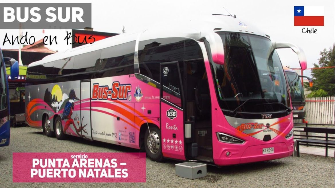 Viaje PUNTA ARENAS - PUERTO NATALES en hermoso BUS SUR, Irizar i6s 3.90 ROSITA KTPZ98 | Ando en Bus