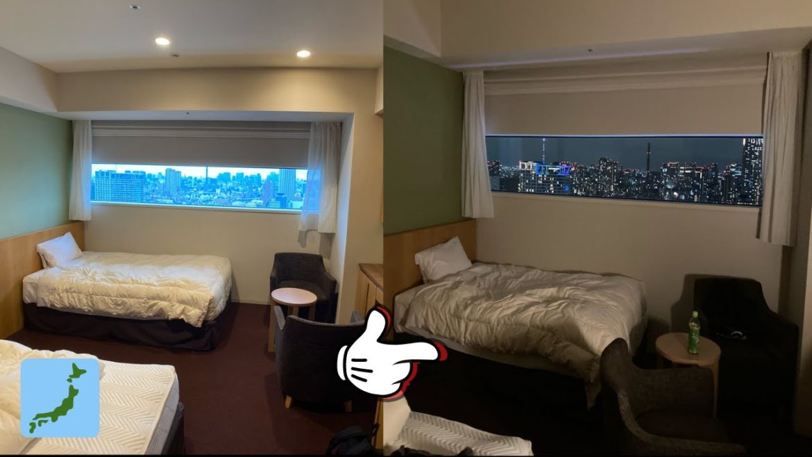 Best Night View🌃 Stay at Godzilla Hotel in Tokyo Japan| Hotel Gracery Shinjuku