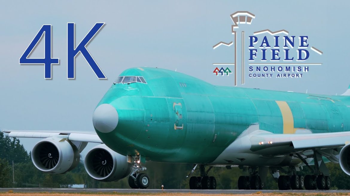 12 Minutes of Plane spotting at Paine Field Snohomish County Airport (4K) 12 Minutes of Plane spotting at Paine Field Snohomish County Airport (4K)