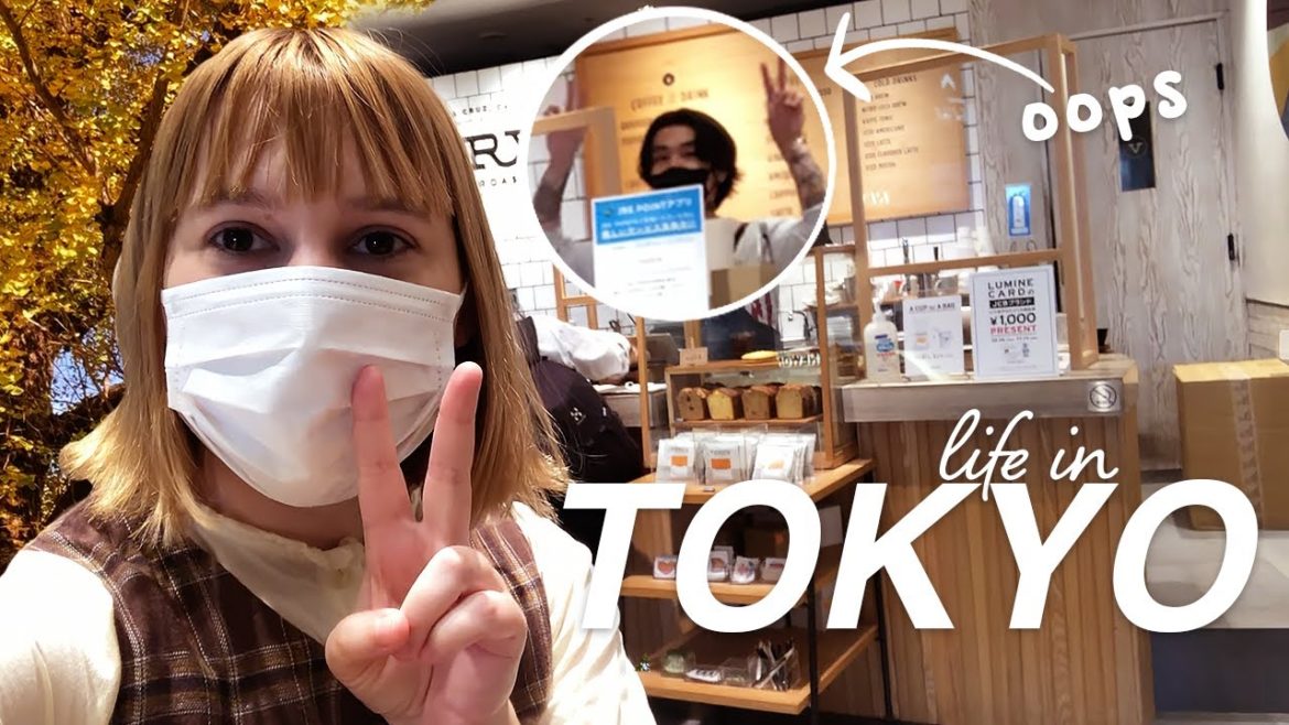 LIVING IN JAPAN 🇯🇵 autumn at tokyo university campus 🍂 & shinjuku shopping 🛍