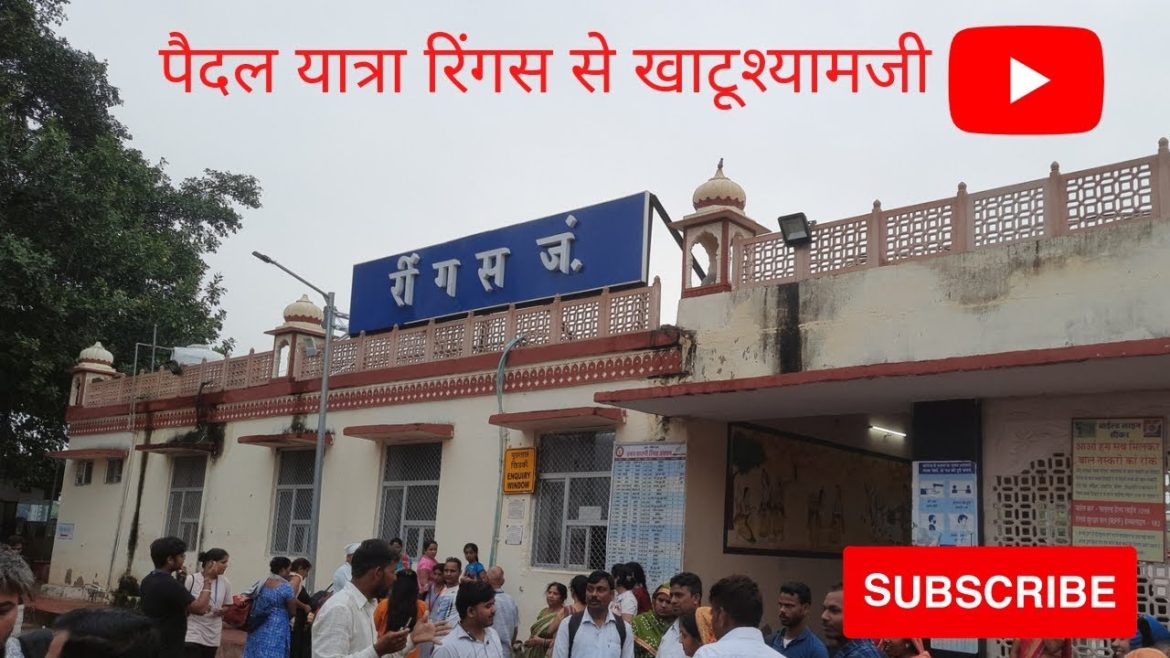 Delhi to Khatu Shyam by train| Pedal yatra Ringas se Mandir tak.