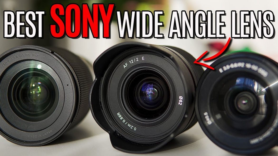 SONY BEST WIDE ANGLE LENS | Samyang 12mm Vs Sigma 16mm Vs Sony Kit lens