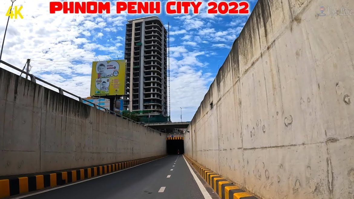 4K Phnom Penh City 2022 Project on Russian Blvd 110 - Prince Center, The Gate Way Building