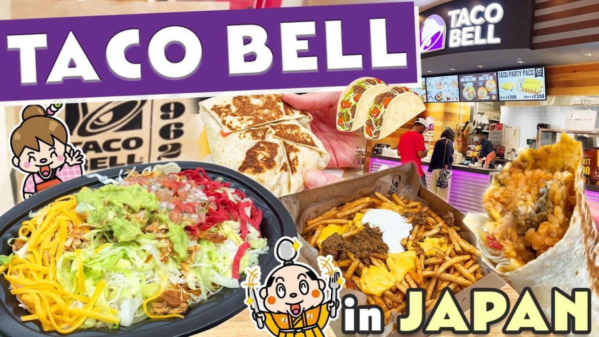 TACO BELL in Tokyo, Japan! Food Review