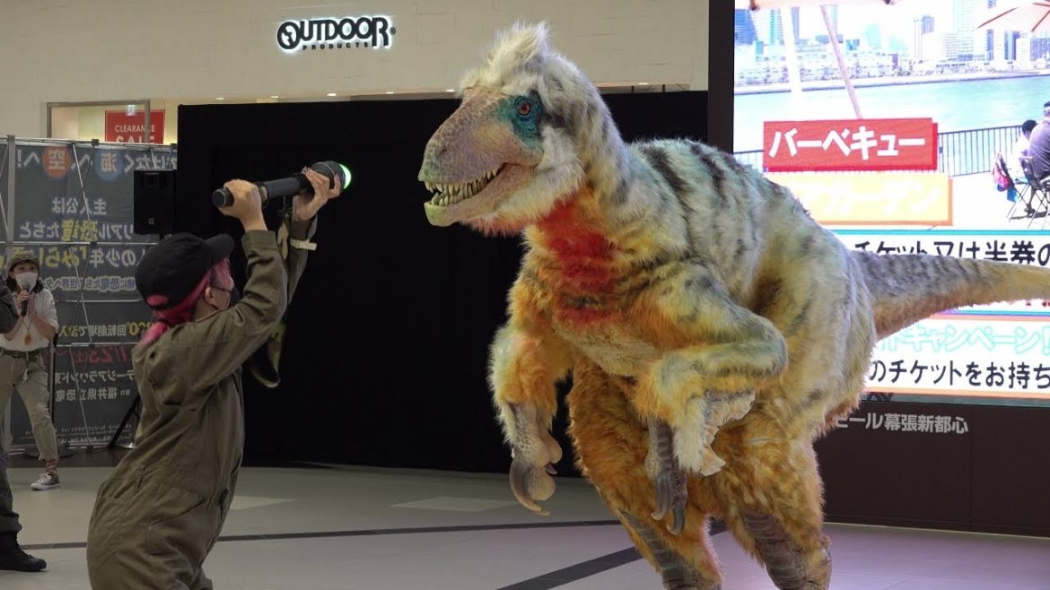 【TIME DIVER】DINO-A-LIVEユタラプトル登場!イオンモール幕張新都心1Fグランドコート/DINO-A-LIVE AEON MALL Makuhari Shintoshin ≪4K≫ 【TIME DIVER】DINO-A-LIVEユタラプトル登場!イオンモール幕張新都心1Fグランドコート/DINO-A-LIVE AEON MALL Makuhari Shintoshin ≪4K≫