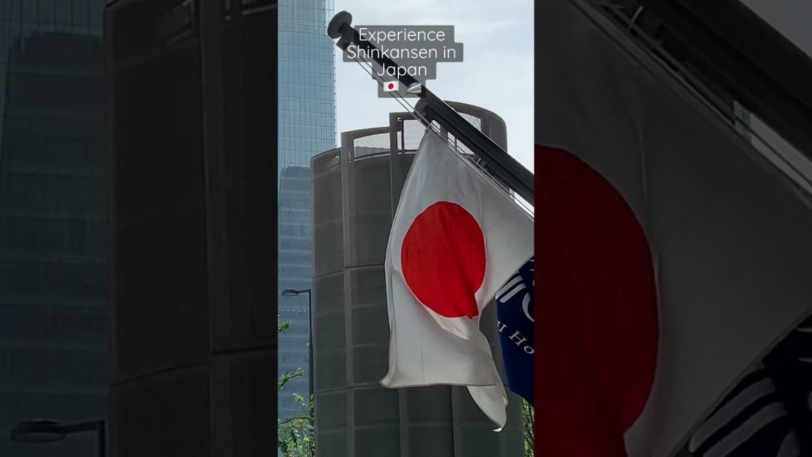 Experience Bullet Train Shinkansen 🚄 in Japan 🇯🇵