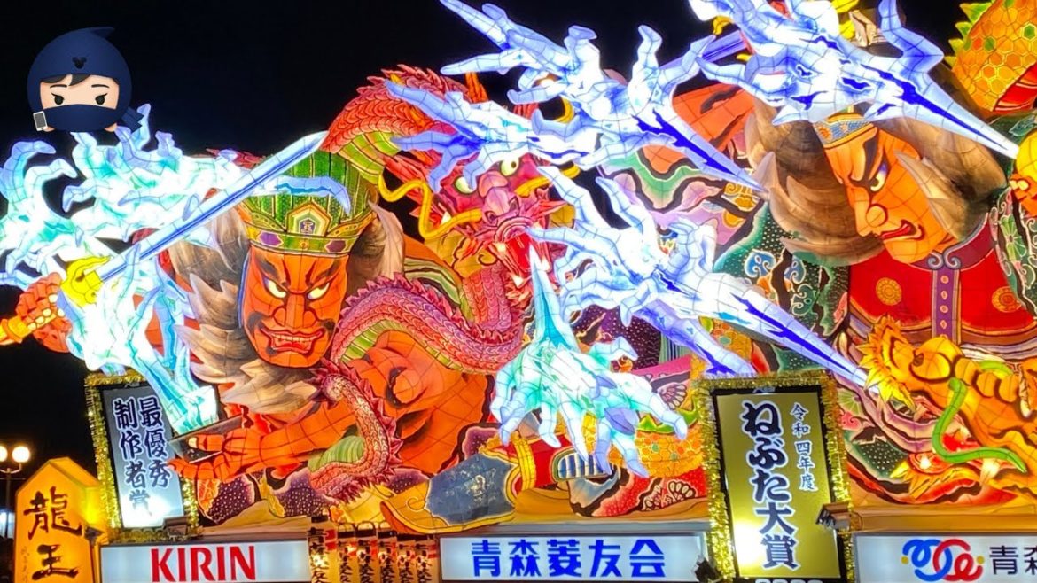 Best of Japan! 😳 Travel alone to Nebuta Festival / Akita Kanto / Sendai Tanabata🌍 Solo travel vlog