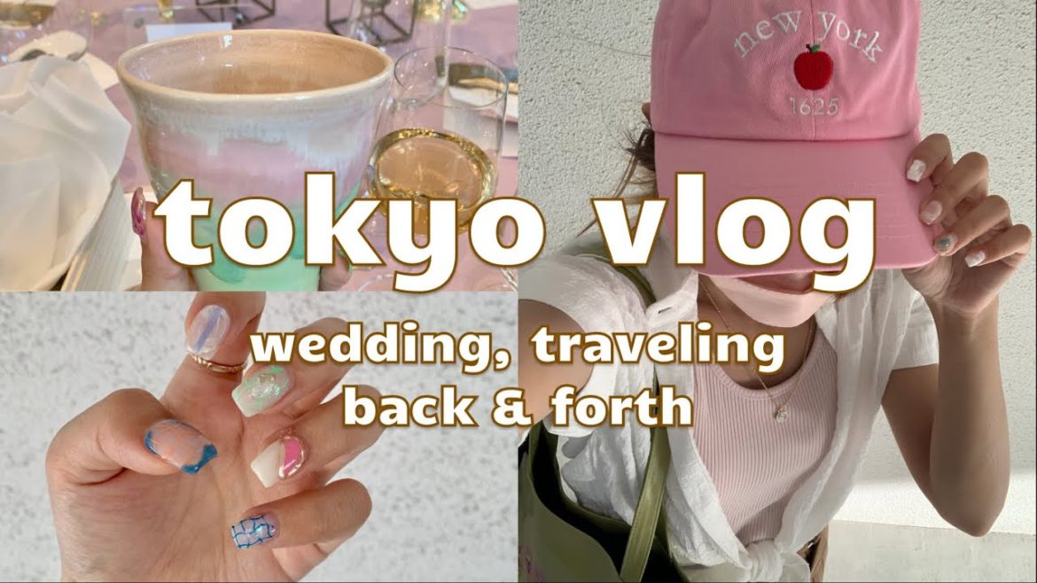 TOKYO VLOG | friend's wedding in Shinjuku, travel + coffee, Nagoya life ~友人の結婚式💐、東京⇄名古屋、カフェラテ三昧な日々~