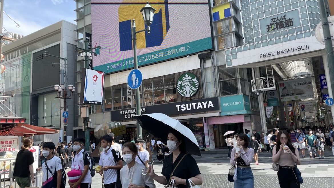 【4K】Osaka Walk🇯🇵/Namba/なんば/大阪/散歩