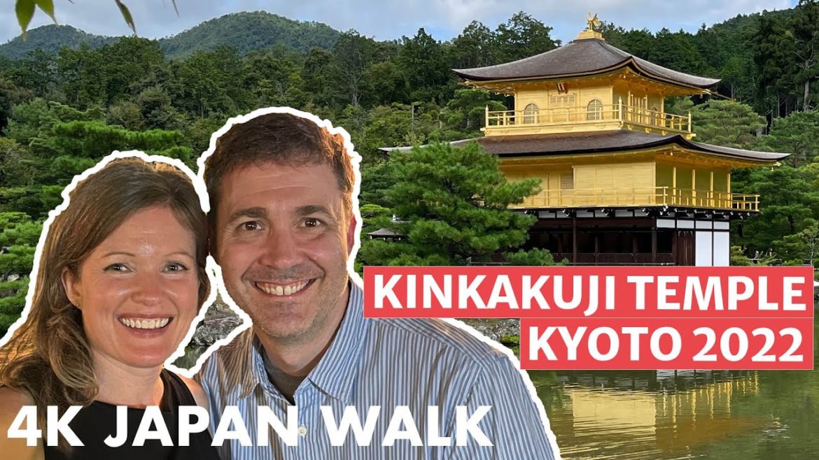 4K Japan Walk: Kinkakuji Temple in Kyoto