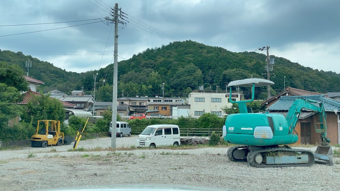 Afternoon Drive from Gamagori to Okazaki Aichi Japan