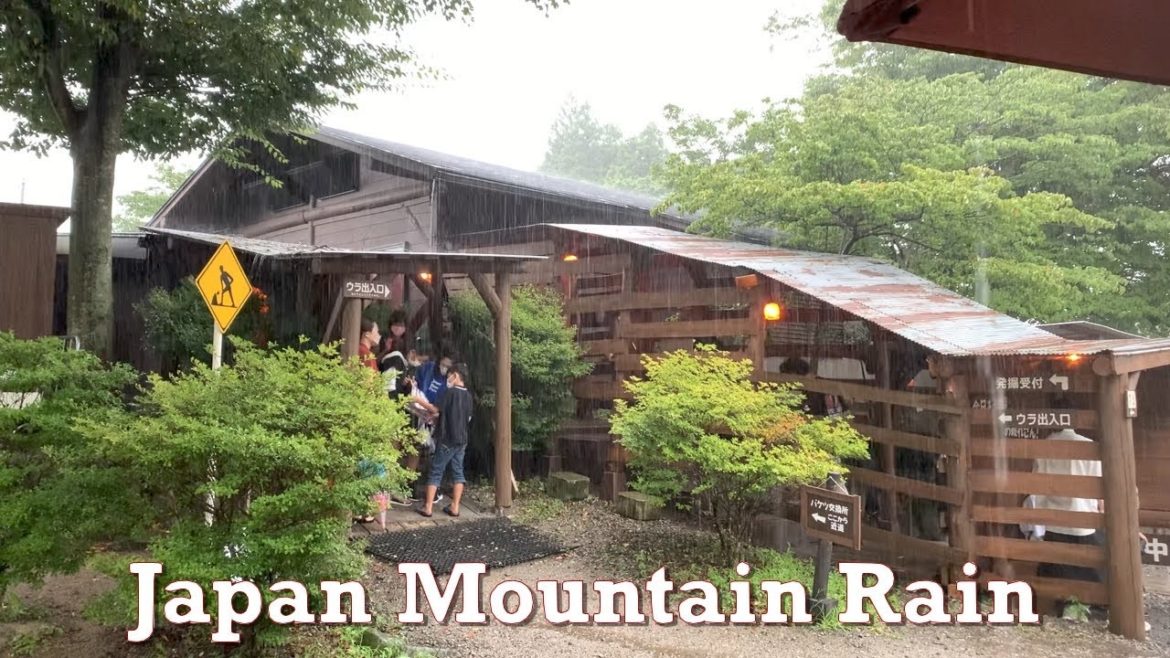 ASMR Japan Mountain Rain Preview 2022.08.17 Ambience Sound Sleep Meditate Relax Nasu Tochigi Suburb