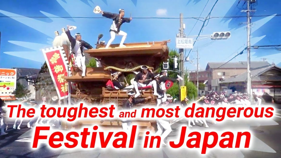 【Osaka Kishiwada Danjiri Festival】It is the most intense festival in Japan！