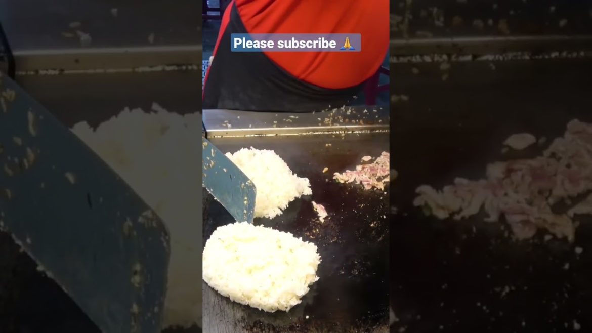 Asian Street food | fried rice #shorts #streetfood #food