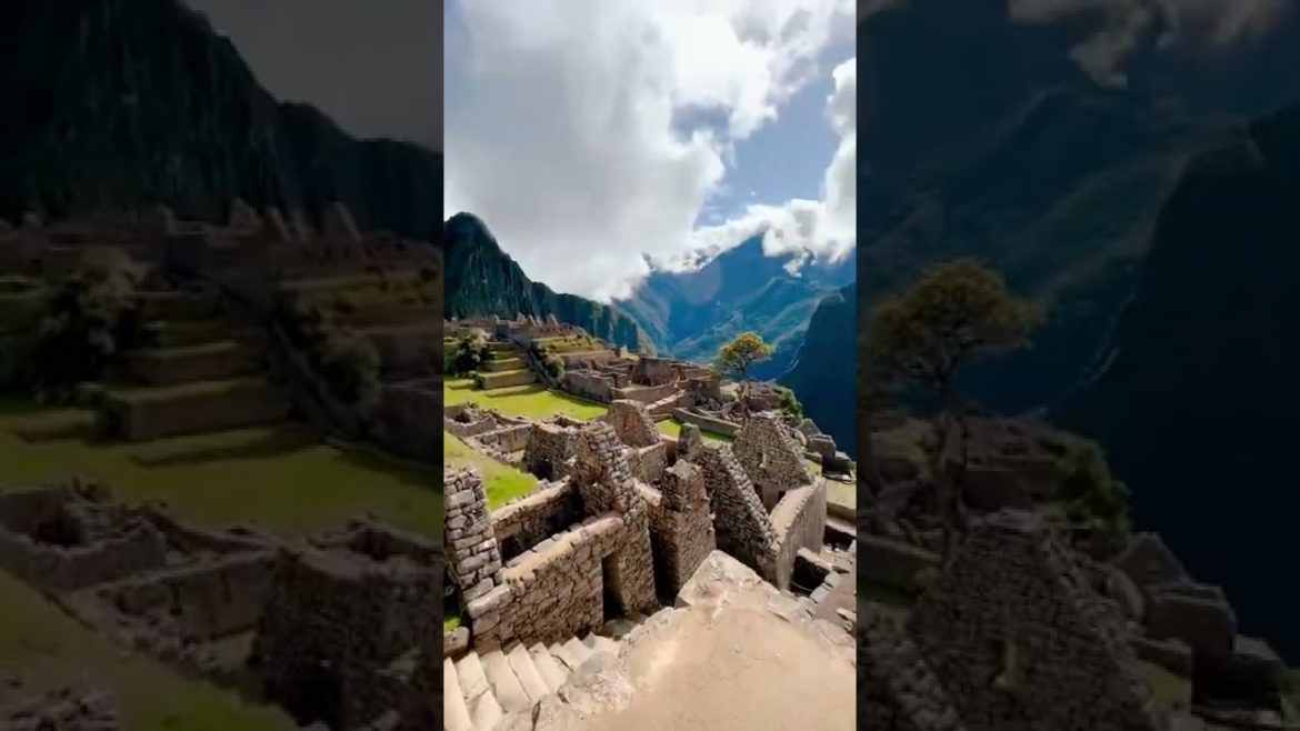 The best views of Machu Picchu | beautiful places in the world #Shorts