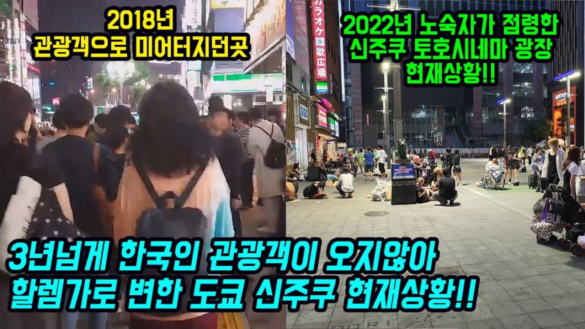 3년넘게 한국인 관광객이 오지않아 할렘가로 변한 도쿄 신주쿠 현재상황!! 日本旅行 japan travel tokyo shinjuku shinokubo 東京 新大久保 新宿 신오쿠보 3년넘게 한국인 관광객이 오지않아 할렘가로 변한 도쿄 신주쿠 현재상황!! 日本旅行 japan travel tokyo shinjuku shinokubo 東京 新大久保 新宿 신오쿠보