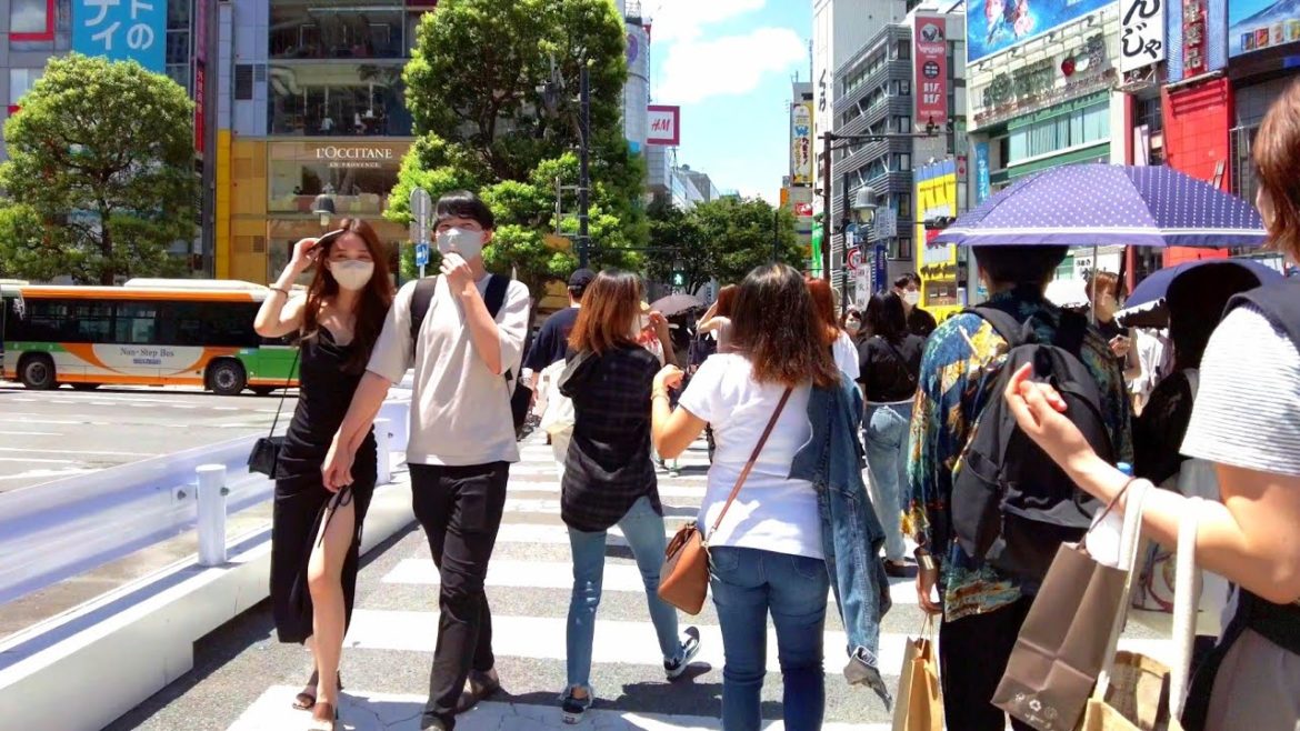 Tokyo Shibuya is The Hottest City in Japan | Walk on a Sunny Day【4K】