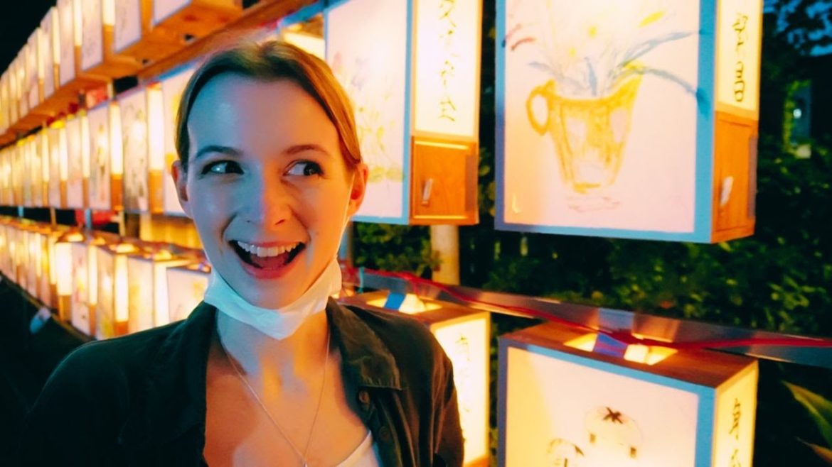 Experiencing a traditional lantern festival in Tokyo【Japan Life】 Experiencing a traditional lantern festival in Tokyo【Japan Life】