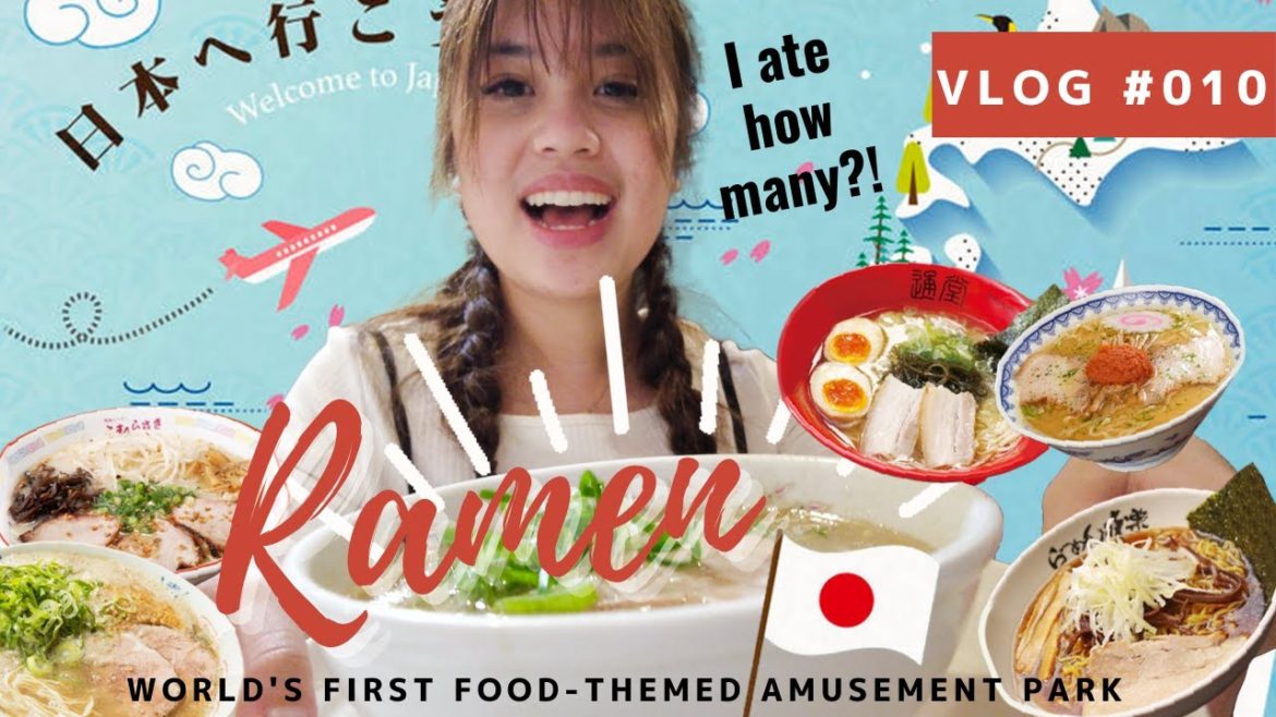 I ate 9 Ramen from all over Japan in ONE day from Tokyo?! [4K]