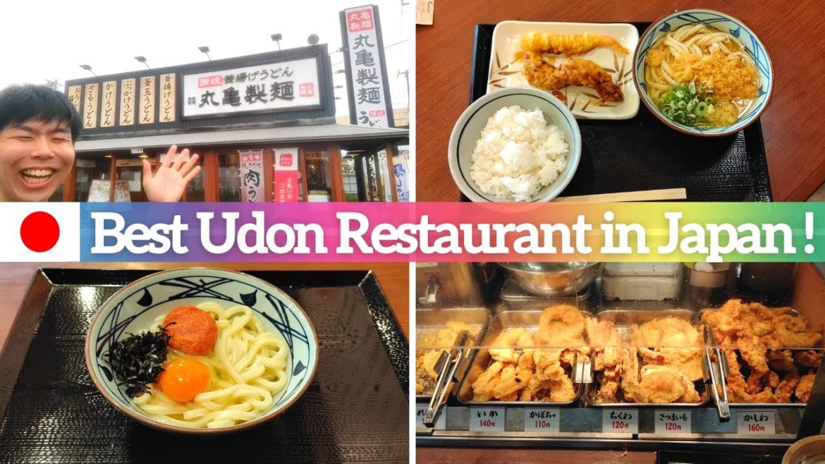 【Japanese Udon Restaurant】Let's Go to Marugame Udon in Japan! 【Japanese Udon Restaurant】Let's Go to Marugame Udon in Japan!