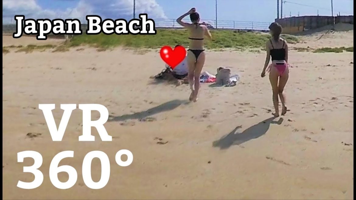 VR Walk - Japan Beach - 360° Walking Tour - 3D Tourism