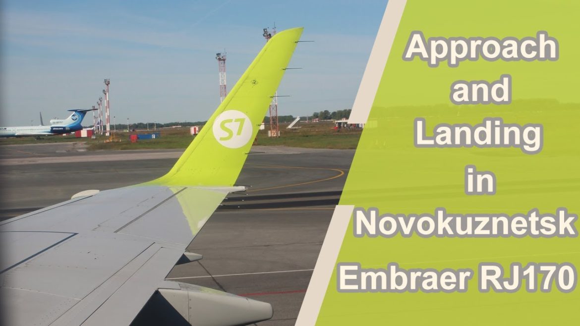 Заход на посадку в Новокузнецке. Рейс 5361 S7 Airlines | Approach and Landing in Novokuznetsk