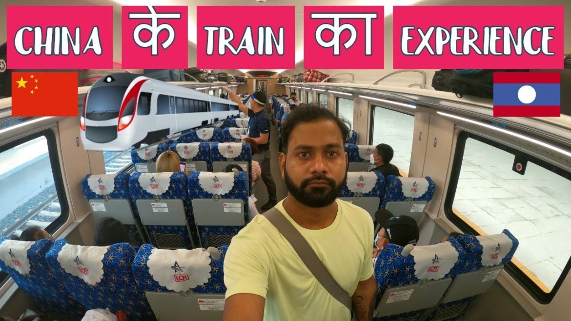 CHINESE TRAIN 🇨🇳 EXPERIENCE BY INDIAN | LAOS TO CHINA RAILWAY | VIENTIANE TO LUANG PRABANG |