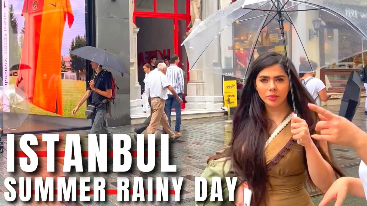 Istanbul 2022 Summer Rainy Day Istiklal Street August Walking Tour|4k UHD 60fps Istanbul 2022 Summer Rainy Day Istiklal Street August Walking Tour|4k UHD 60fps