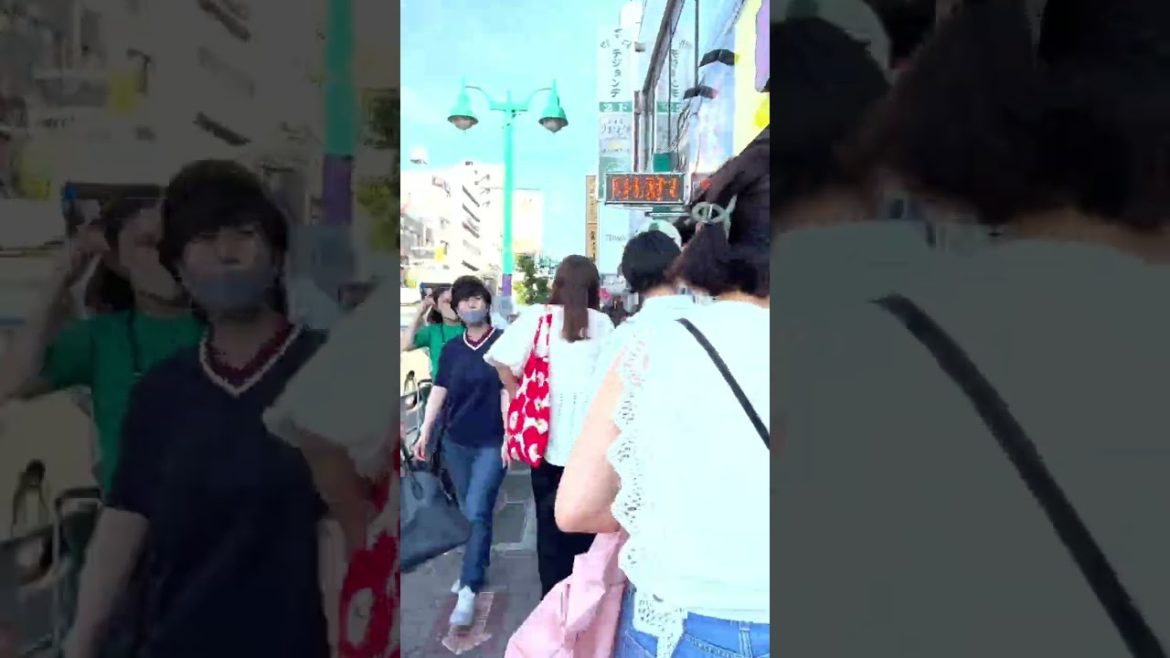 The full story is in the comments section🌸// #walking  #shinokubo  #tokyo #japan #shorts