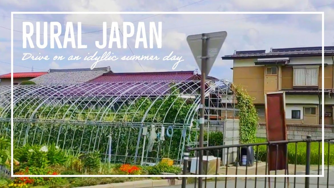 【JAPAN DRIVE】のどかな田舎ドライブ Peaceful Travel Landscape | Nagano