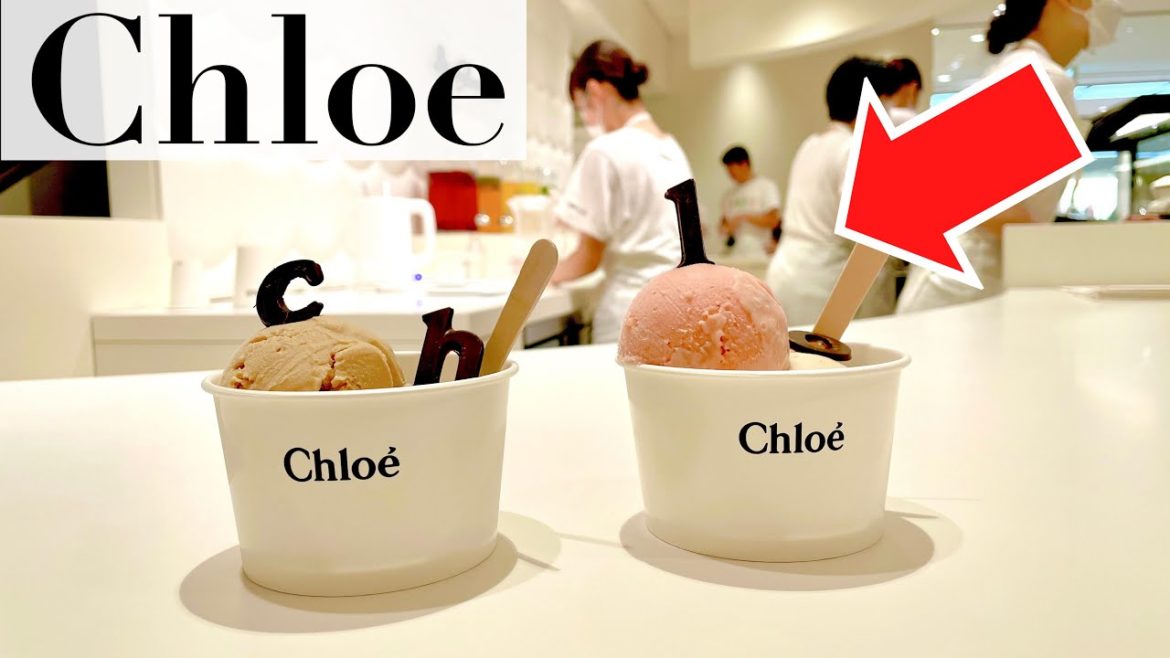 The world's first Chloe ice cream store in Japan 🍨世界初!人気ブランドクロエChloeのアイスクリームショップが神戸に誕生🍨 The world's first Chloe ice cream store in Japan 🍨世界初!人気ブランドクロエChloeのアイスクリームショップが神戸に誕生🍨