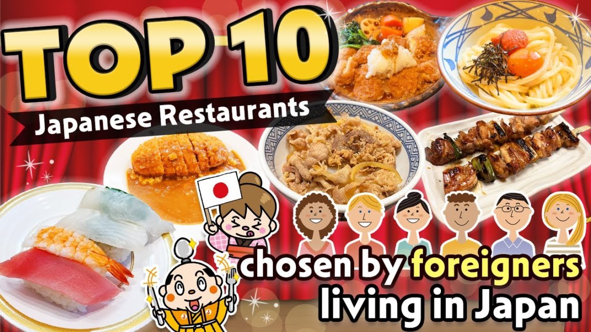 TOP 10 Japanese Restaurants chosen by foreigners living in Japan!