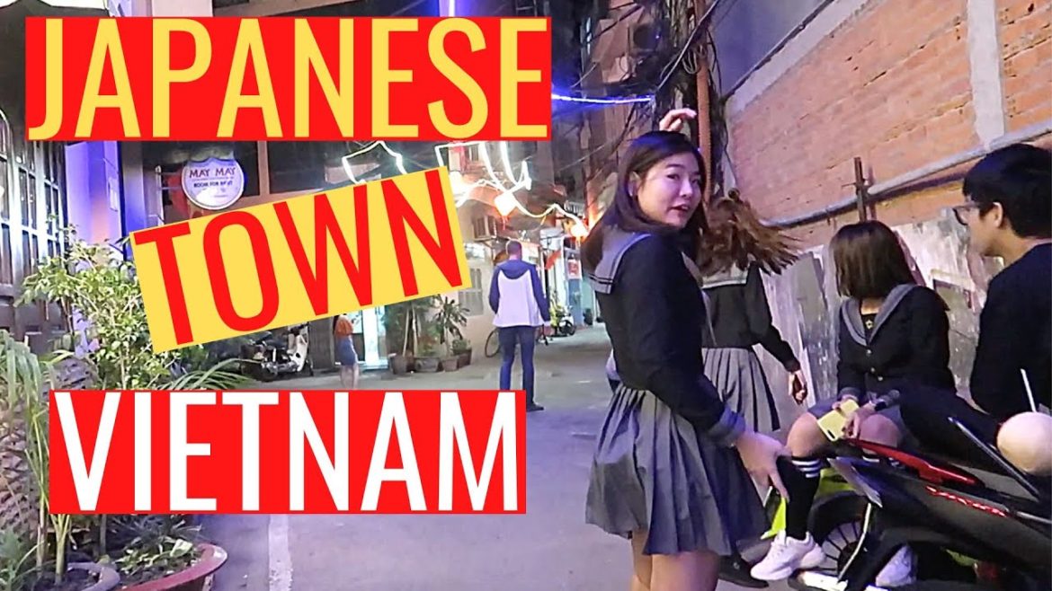 BEAUTIFUL JAPANESE TOWN HO CHI MINH VIETNAM | JAPANESE SALON AND GREAT FOOD! BEAUTIFUL JAPANESE TOWN HO CHI MINH VIETNAM | JAPANESE SALON AND GREAT FOOD!