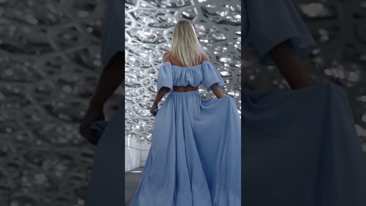 Wandering inside Louvre Abu Dhabi in the UAE | beautiful places in the world #Shorts