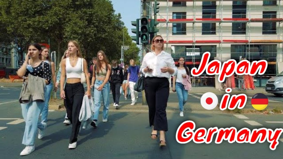 Little Tokyo in Germany - Walking Tour of Düsseldorf’s Japanese Neighbourhood, August 2022