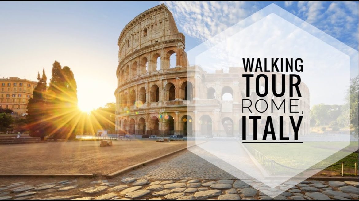Walking Tour in Rome (Roma), Italy Walking Tour in Rome (Roma), Italy