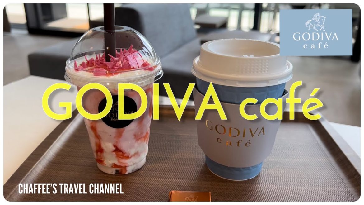 ゴディバカフェ GODIVA CAFÉ 飯田橋 Iidabashi チョコレート chocolate Tokyo vlog / CHAFFEE’S TRAVEL CHANNEL