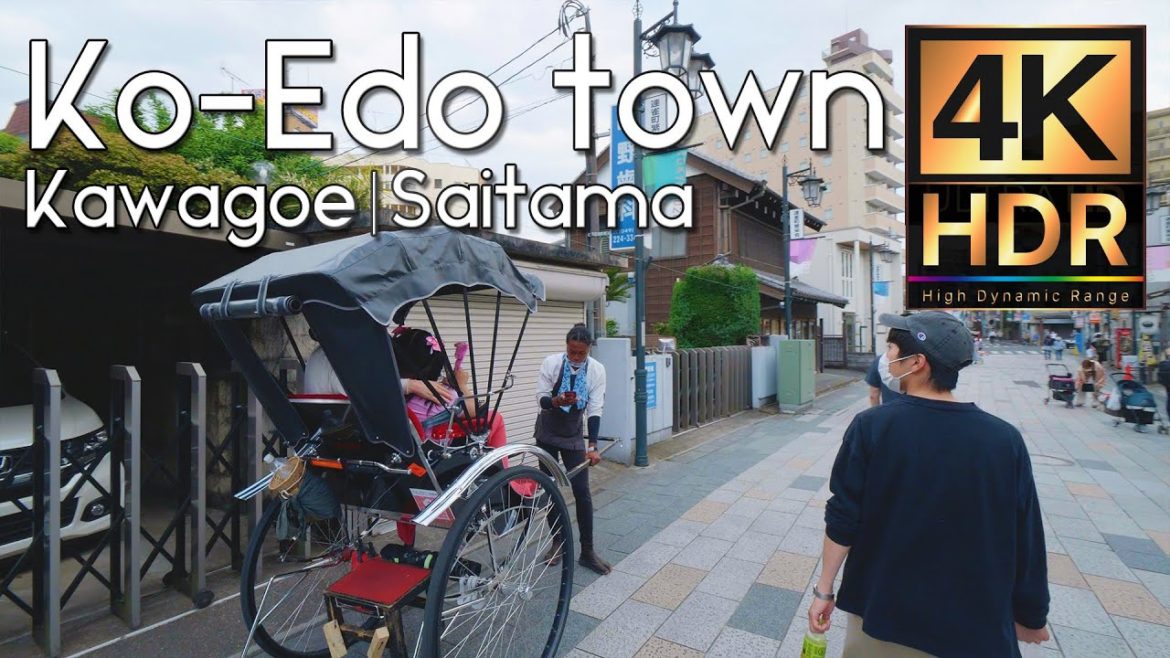 【4K HDR】Ko-Edo town Kawagoe walk | Japan Travel