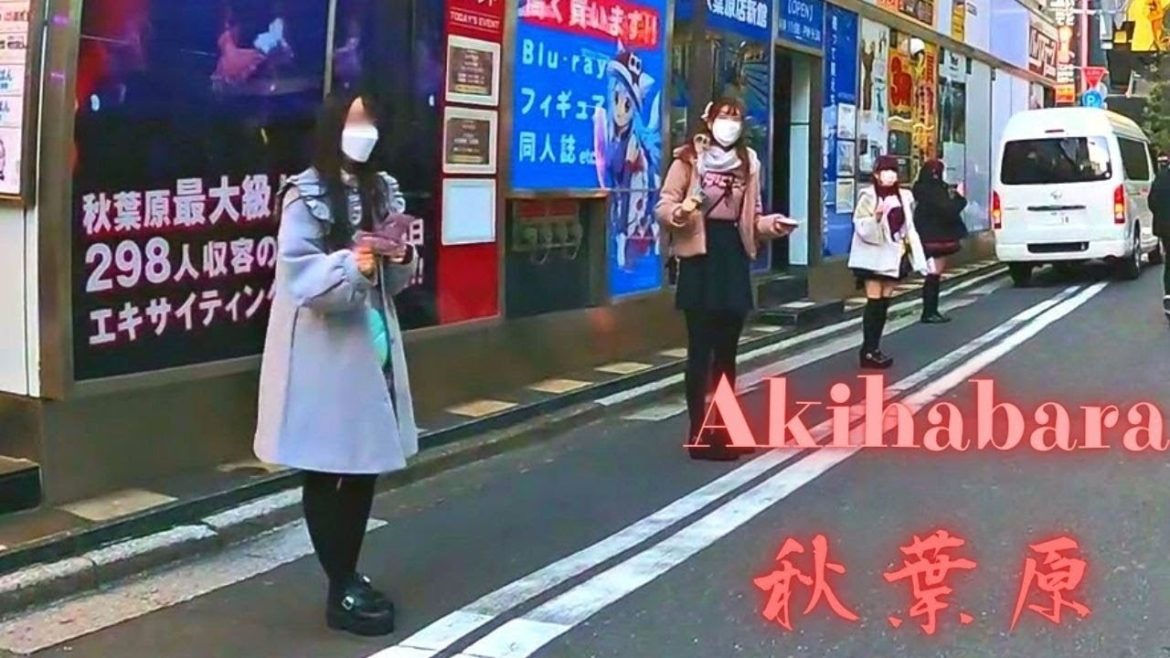 Winter vacation is over. Akihabara Tokyo walking tour.【4K】