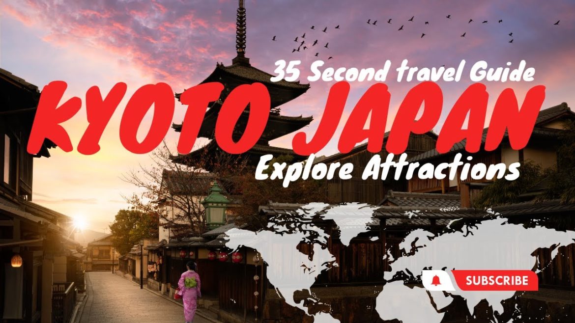 4 of the Best Temples and Shrines in Kyoto Japan #shorts