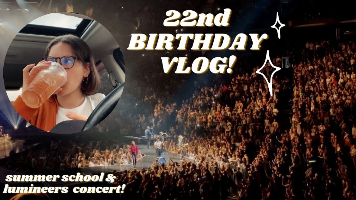 22nd birthday vlog ⊹˚. ♡