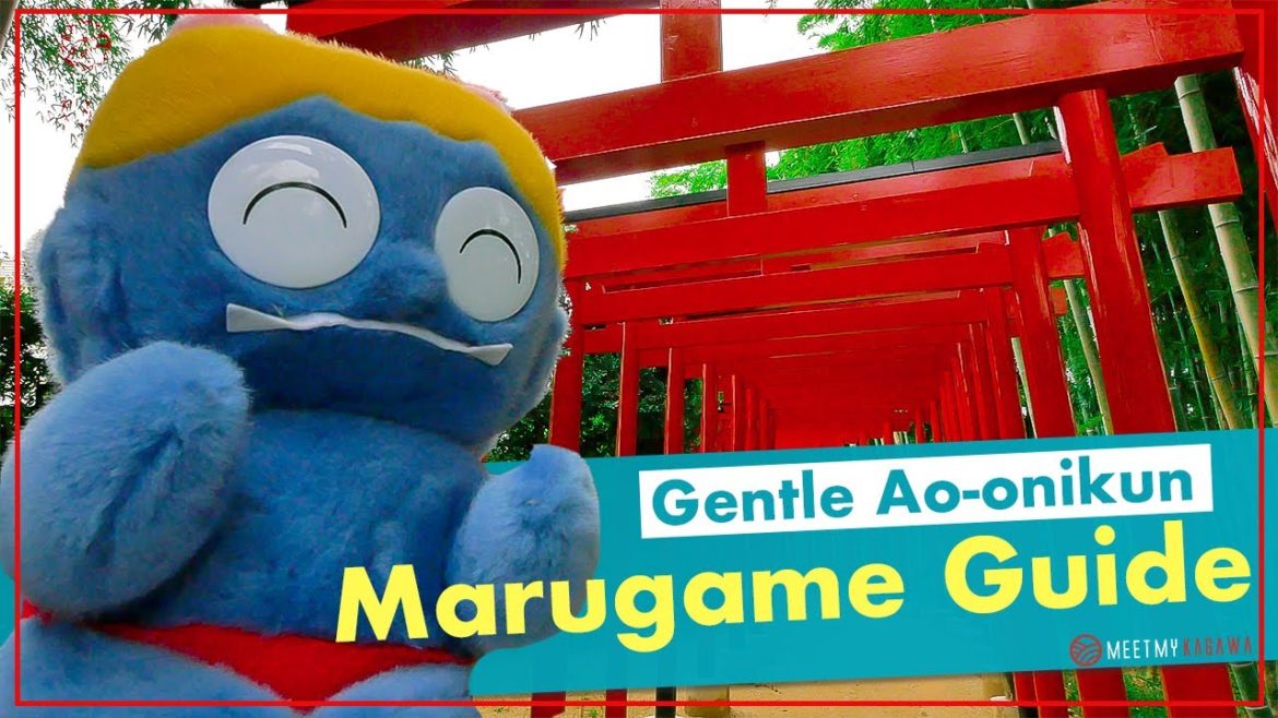 A Stroll in Marugame with Gentle Ao-oni-kun | meet my kagawa