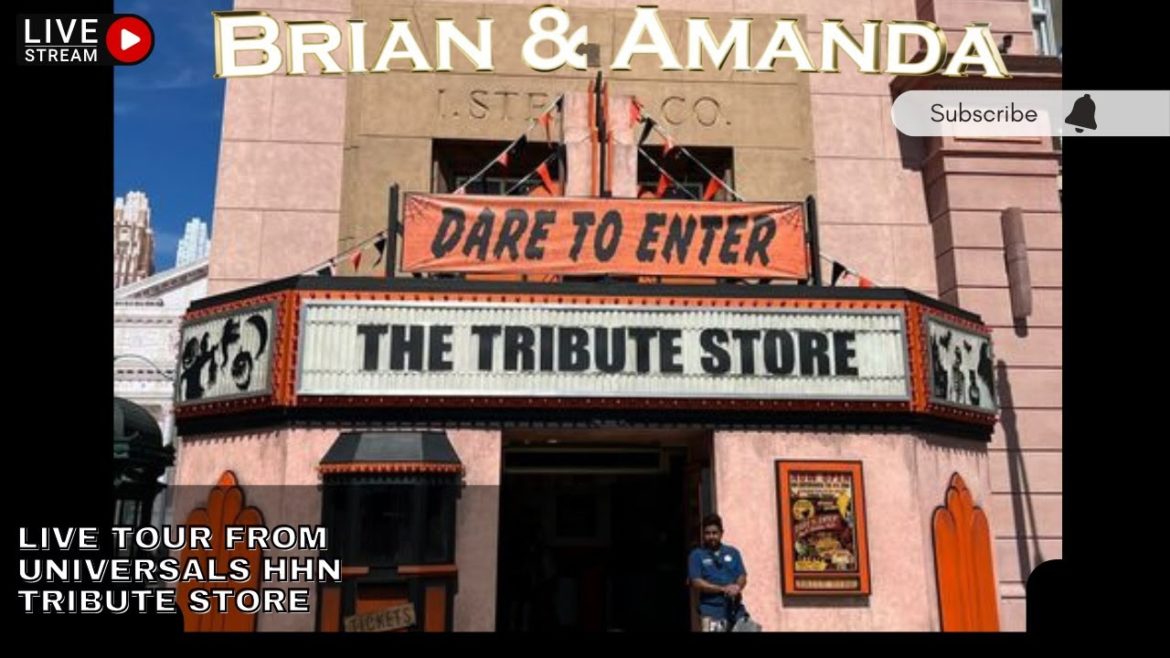 Live from Universal Studios HHN Tribute Store