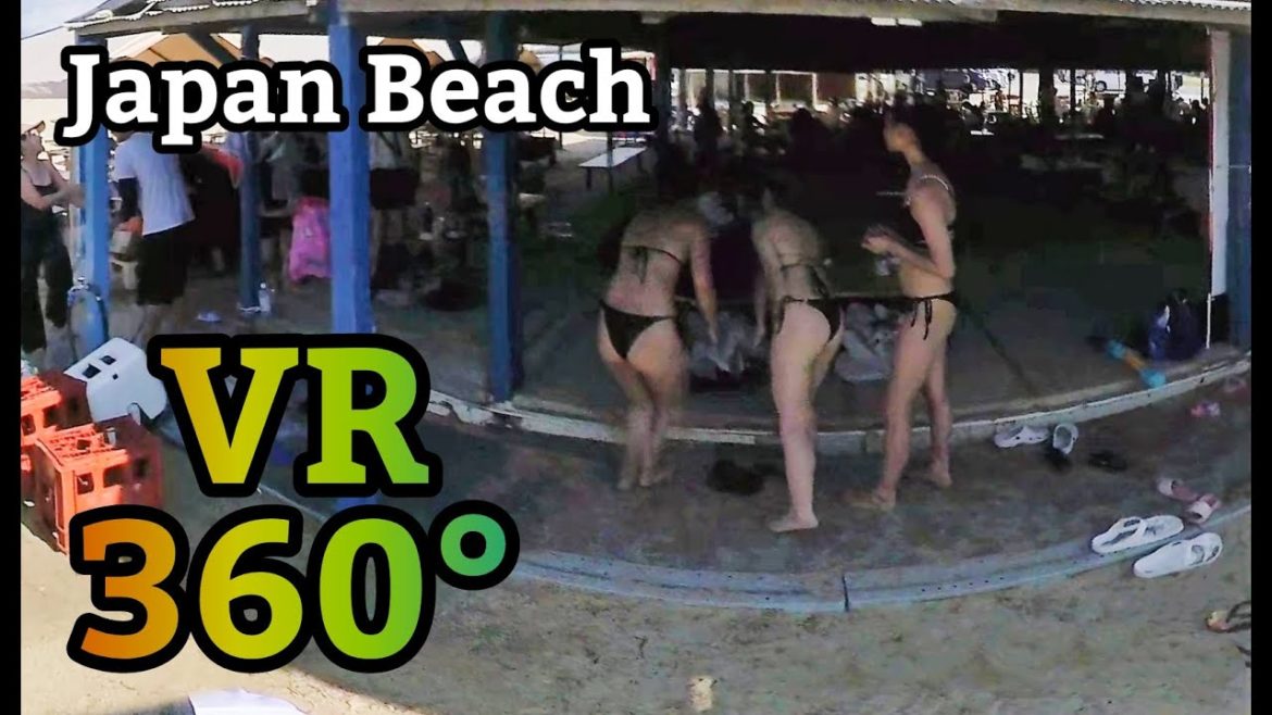 VR Walk - Japan Beach - 360° Walking Tour - 3D Tourism