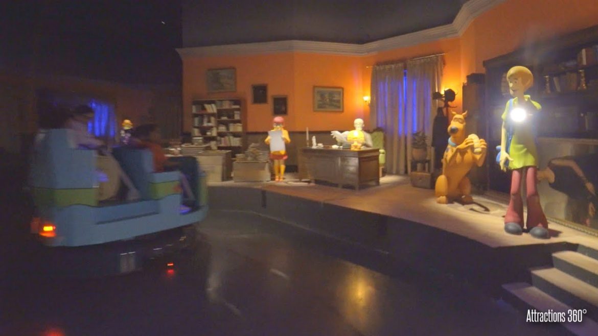 Scooby Doo Ride – Warner Bros World Theme Park – Trackless Dark Ride Scooby Doo Ride - Warner Bros World Theme Park - Trackless Dark Ride