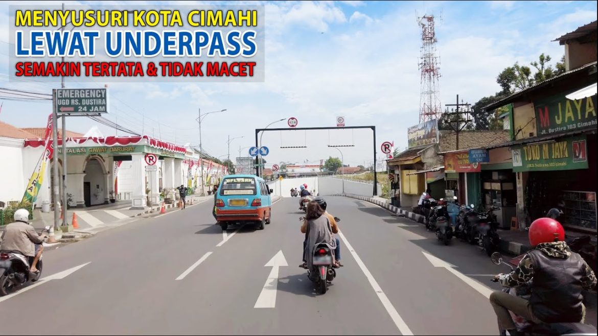 Suasana Kota Cimahi Bandung Raya Jawa Barat Kota yang semakin tertata rapih dan tidak terlalu macet