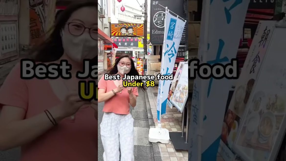 Best Japanese food Under $8 #shorts