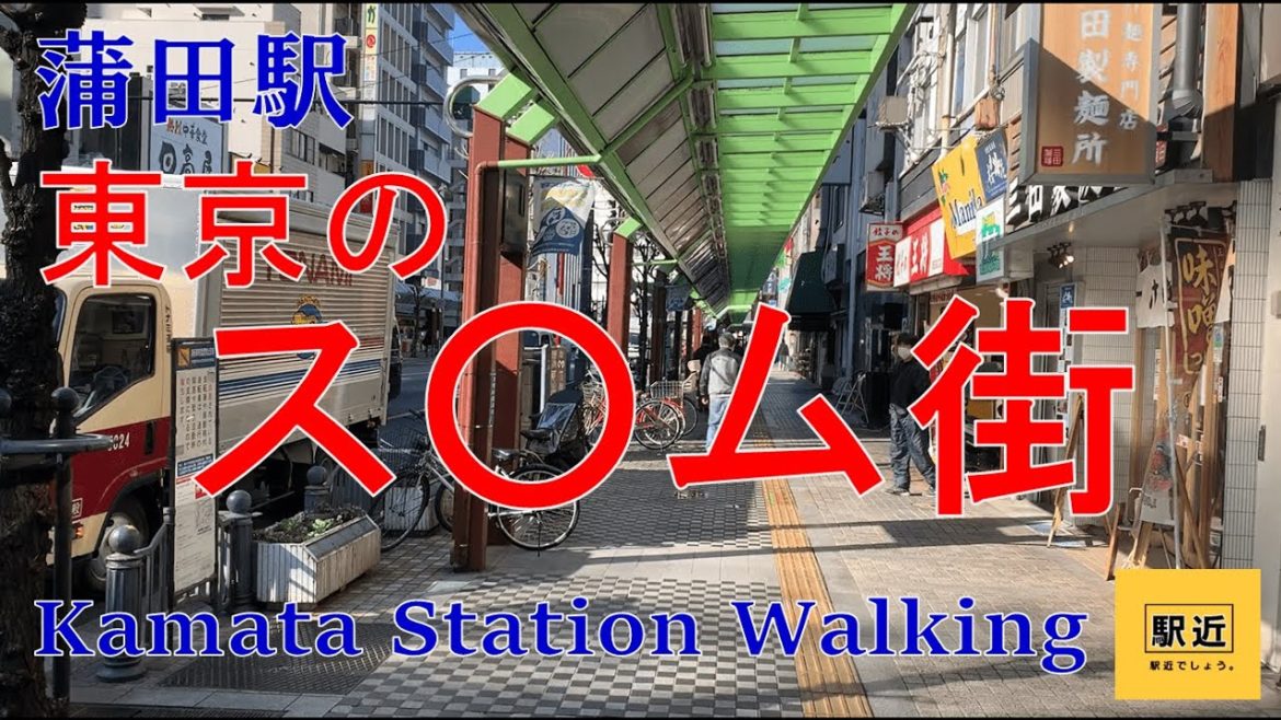 【蒲田駅】周辺を散策！東京都大田区西蒲田【KamataStation Walking in Tokyo】2022/2