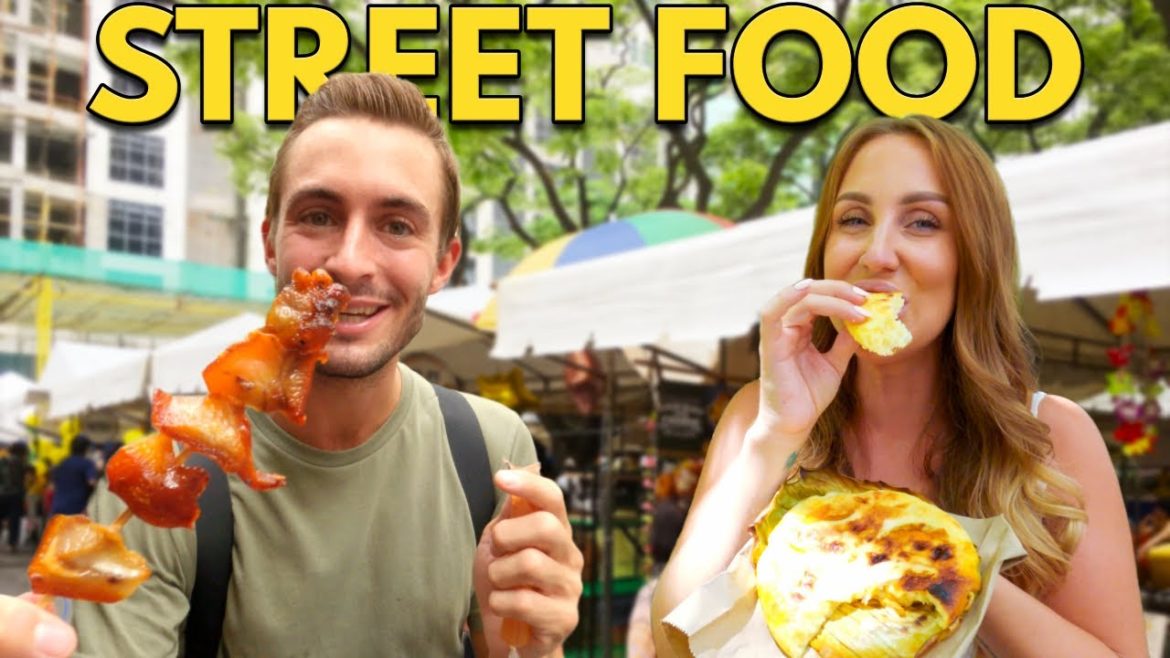 Filipino Street Food In The Philippines 🇵🇭 Salcedo Weekend Market Makati City Manila!