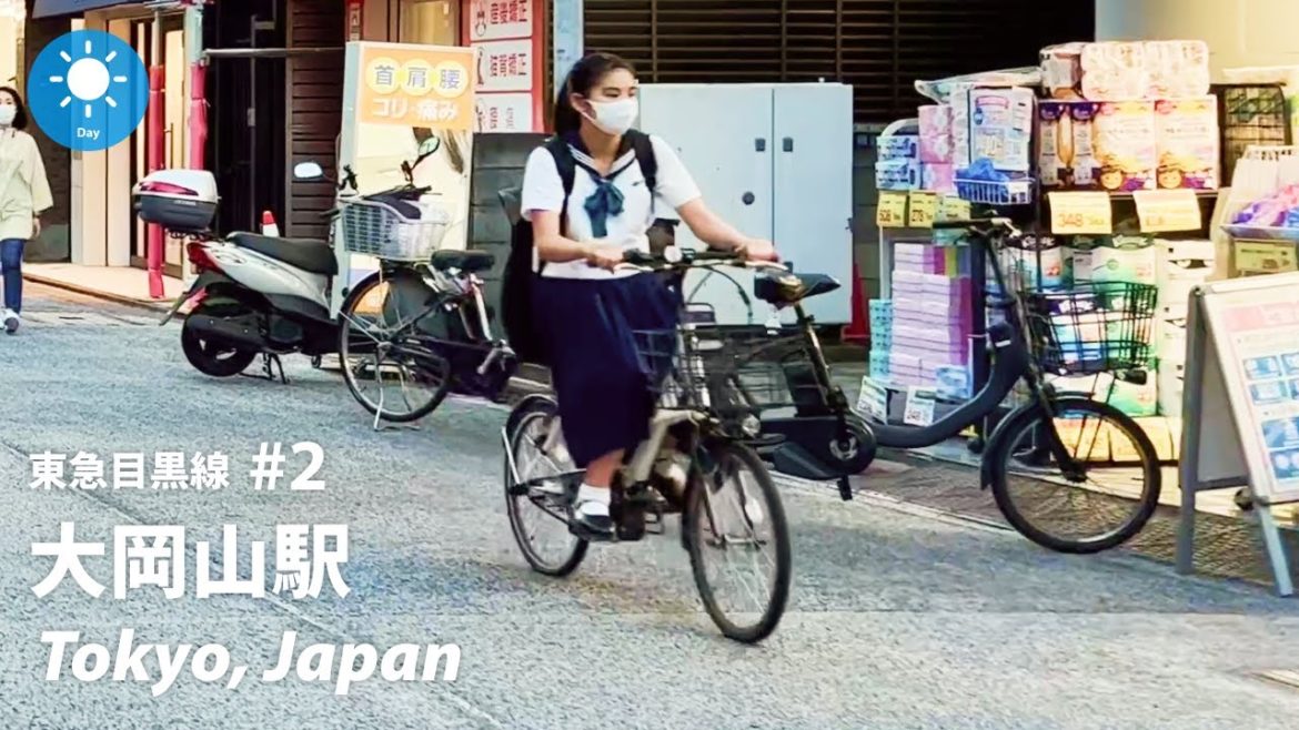 ⁴ᴷ Tokyo: Ookayama Station (大岡山駅)  / Tokyu Meguro Line #2 : Japan Walking Tour 2022